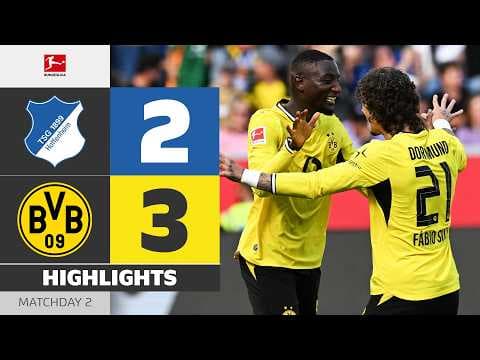 Comeback Complete! | HOFFENHEIM - BORUSSIA DORTMUND | Highlights | Matchday 2 – Bundesliga 2026/27