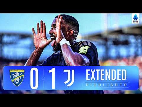 MAXI SINTESI FROSINONE-JUVENTUS 0-1 | EXTENDED HIGHLIGHTS | SERIE A ENILIVE 2026/27