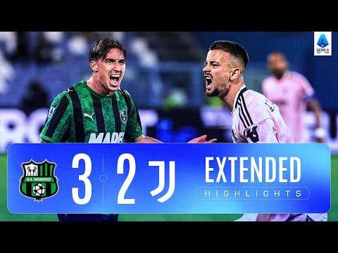 MAXI SINTESI SASSUOLO-JUVENTUS 3-2 | EXTENDED HIGHLIGHTS | SERIE A ENILIVE 2026/27